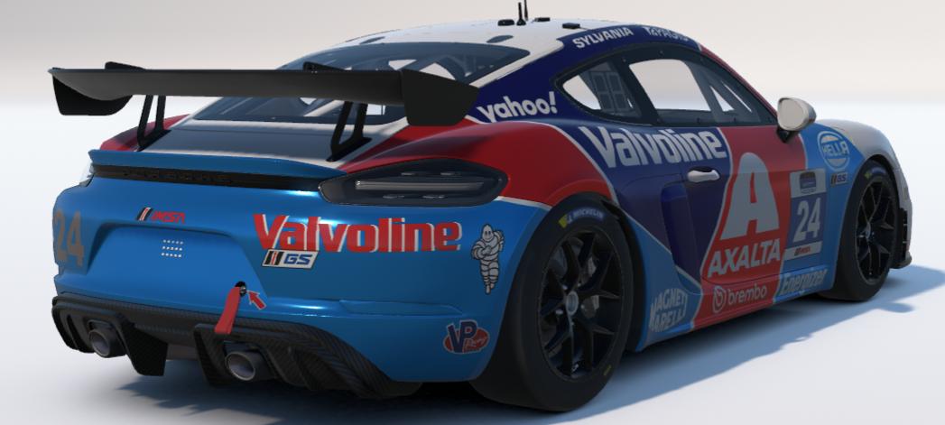 Preview of Valvoline Porsche 718 Cayman GT4 Clubsport MR *UPDATED* by Ronald Lawson2