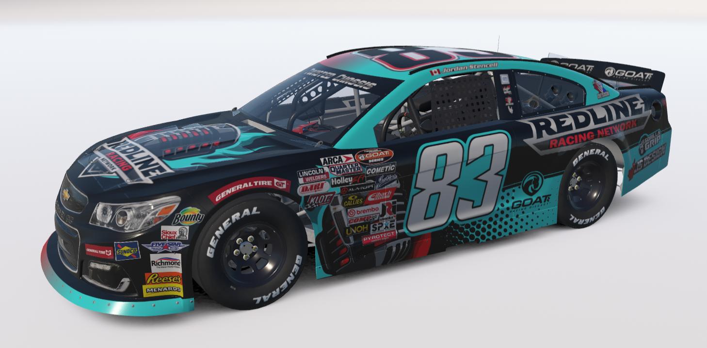 Preview of #83 Redline Racing Network ARCA Chevy by Jordan S.
