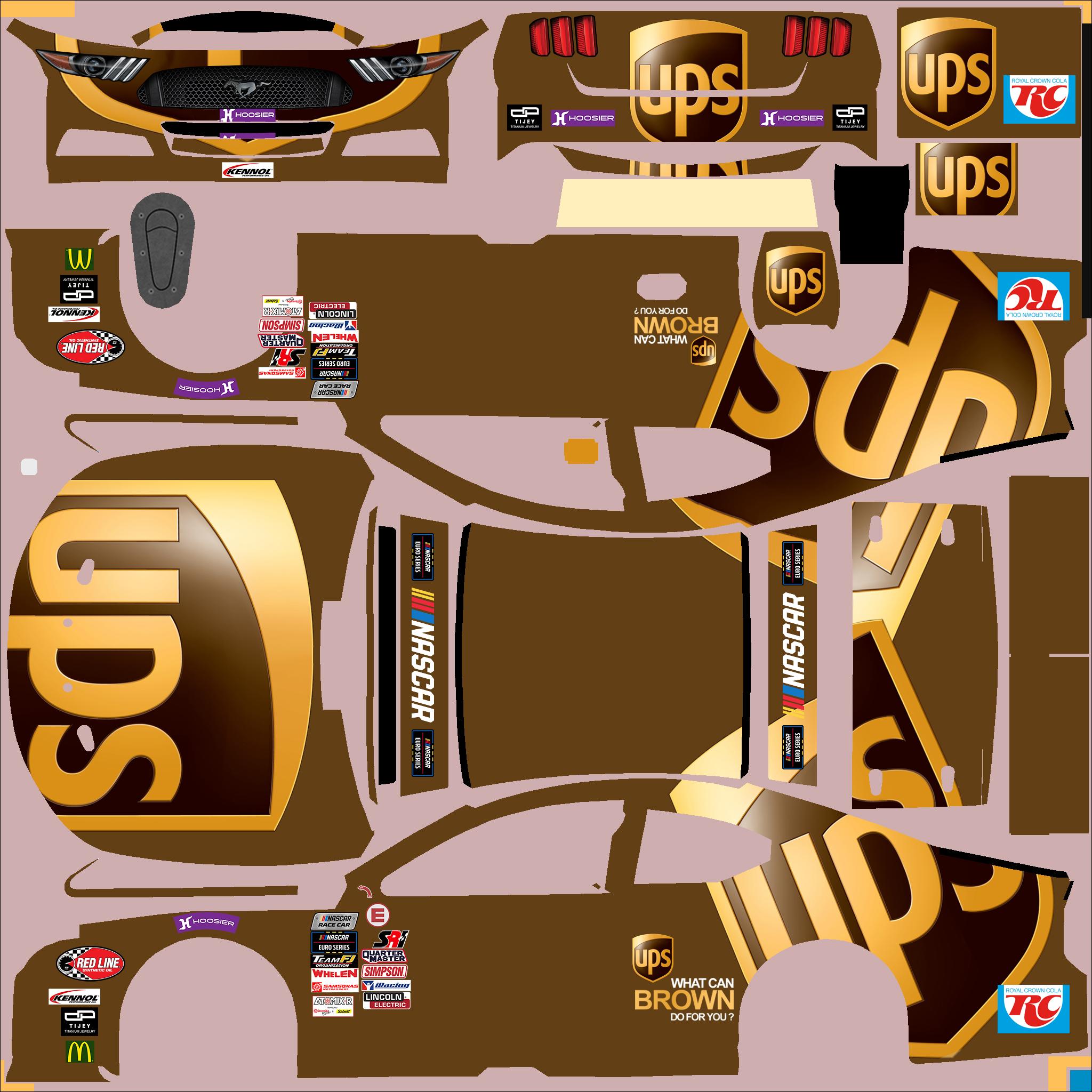 Preview of Euro Nascar UPS by Clyde Coman
