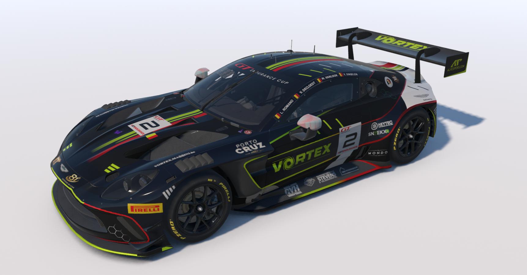 Preview of Vortex GT Endurance Belgian 2026 Edition by Pieter Cuypers