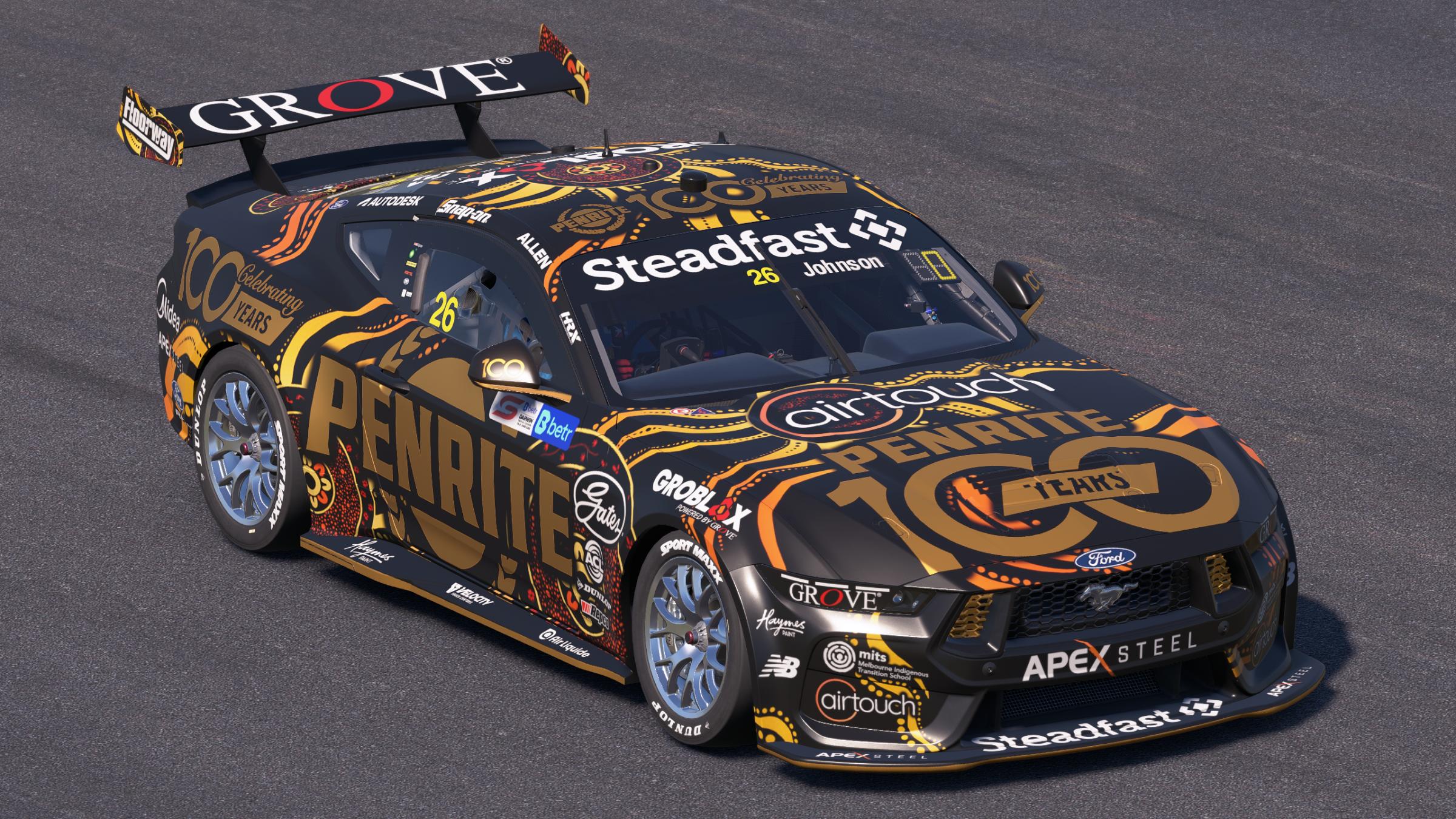 Preview of Kai Allen Grove Penrite Racing Indigenous Round by Mick J.
