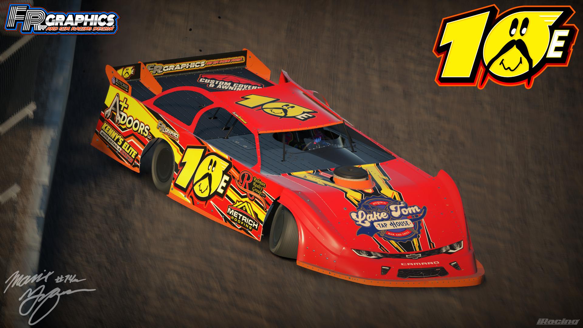 Preview of Elijah Nevoraski 2026 Dirt Latemodel by Manix Furqueron