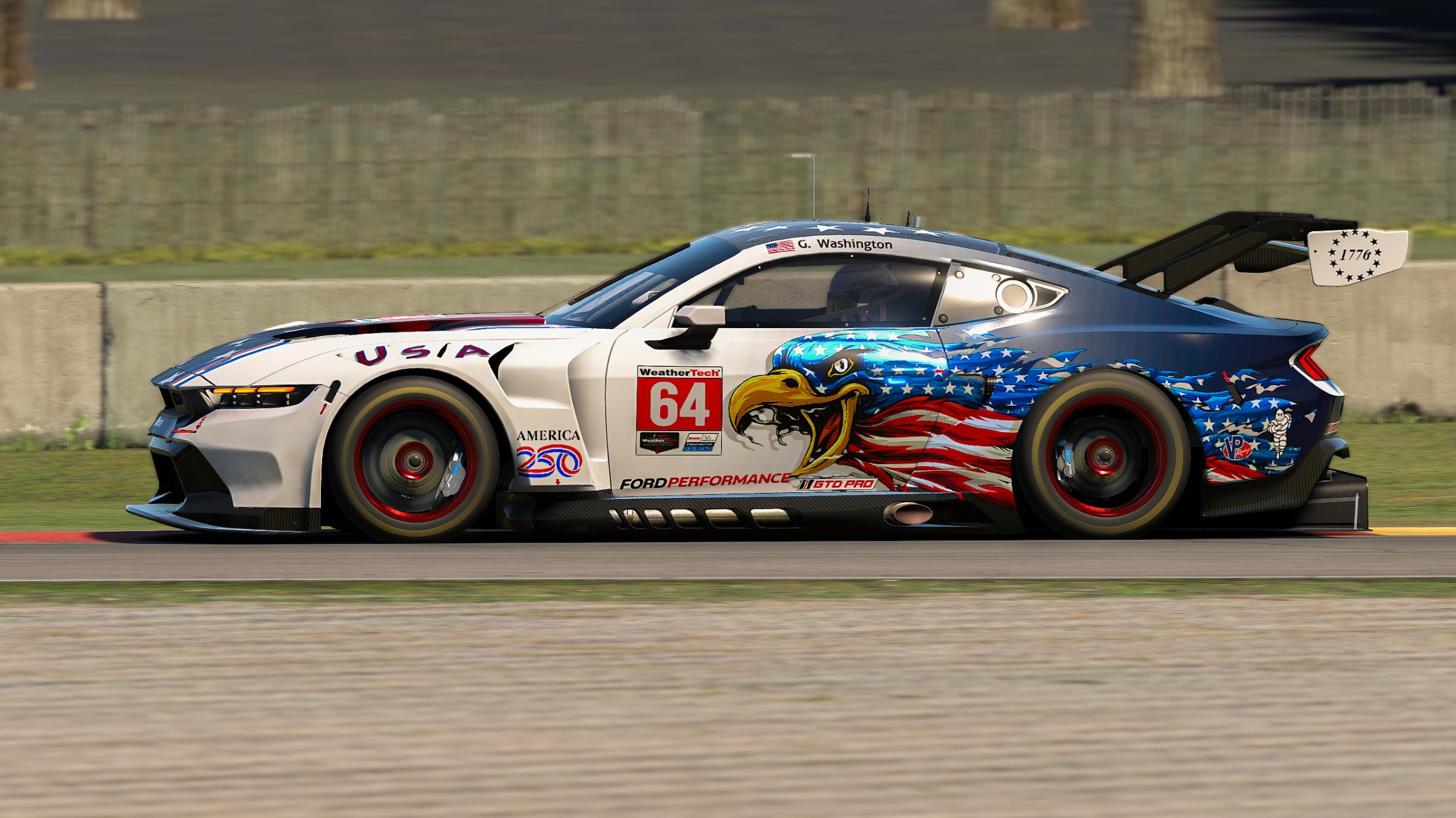 Preview of Screaming Eagle Mustang GT3 by Jason Jones22