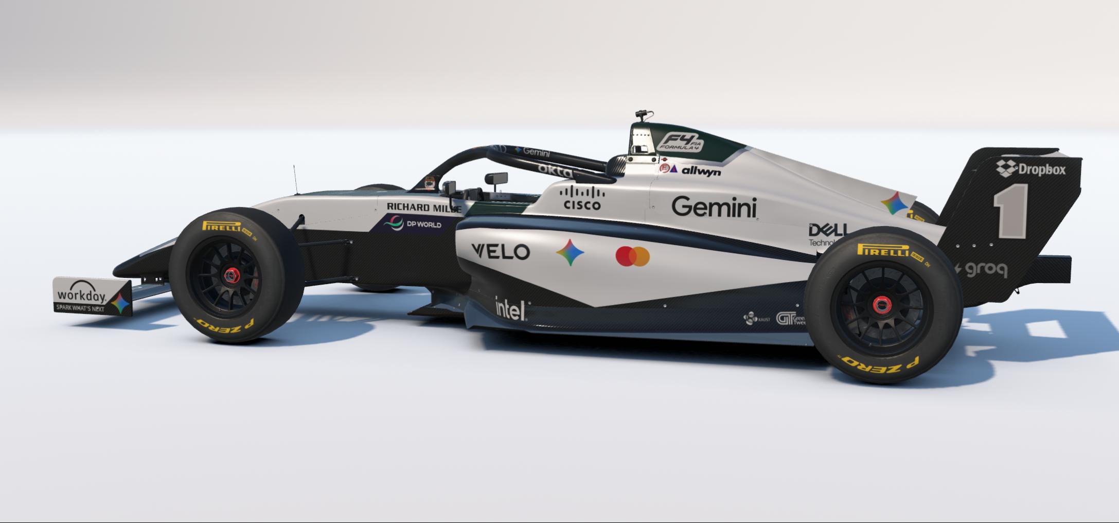 Preview of McLaren Racing Google Gemini Heritage Inspired Livery for the British Grand Prix 2026 by Keith Archer