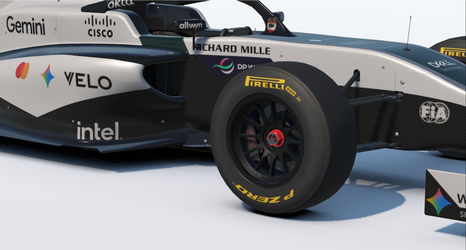 Preview of McLaren Racing Google Gemini Heritage Inspired Livery for the British Grand Prix 2026 by Keith Archer