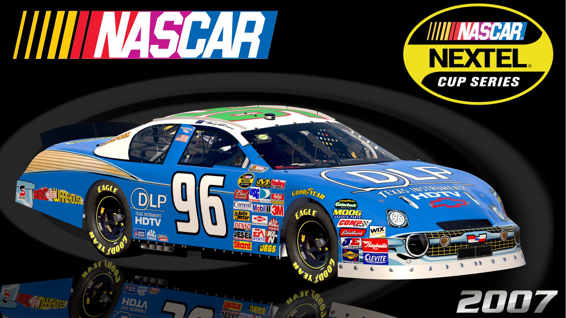 Preview of #96 Tony Raines 2007 DLP HDTV 57 Chevrolet Sim Stamped Number by Christian Budd