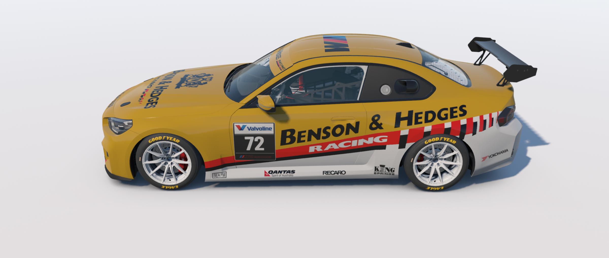 Preview of BMW M2 G87 Benson & Hedges Racing by Greg Barton