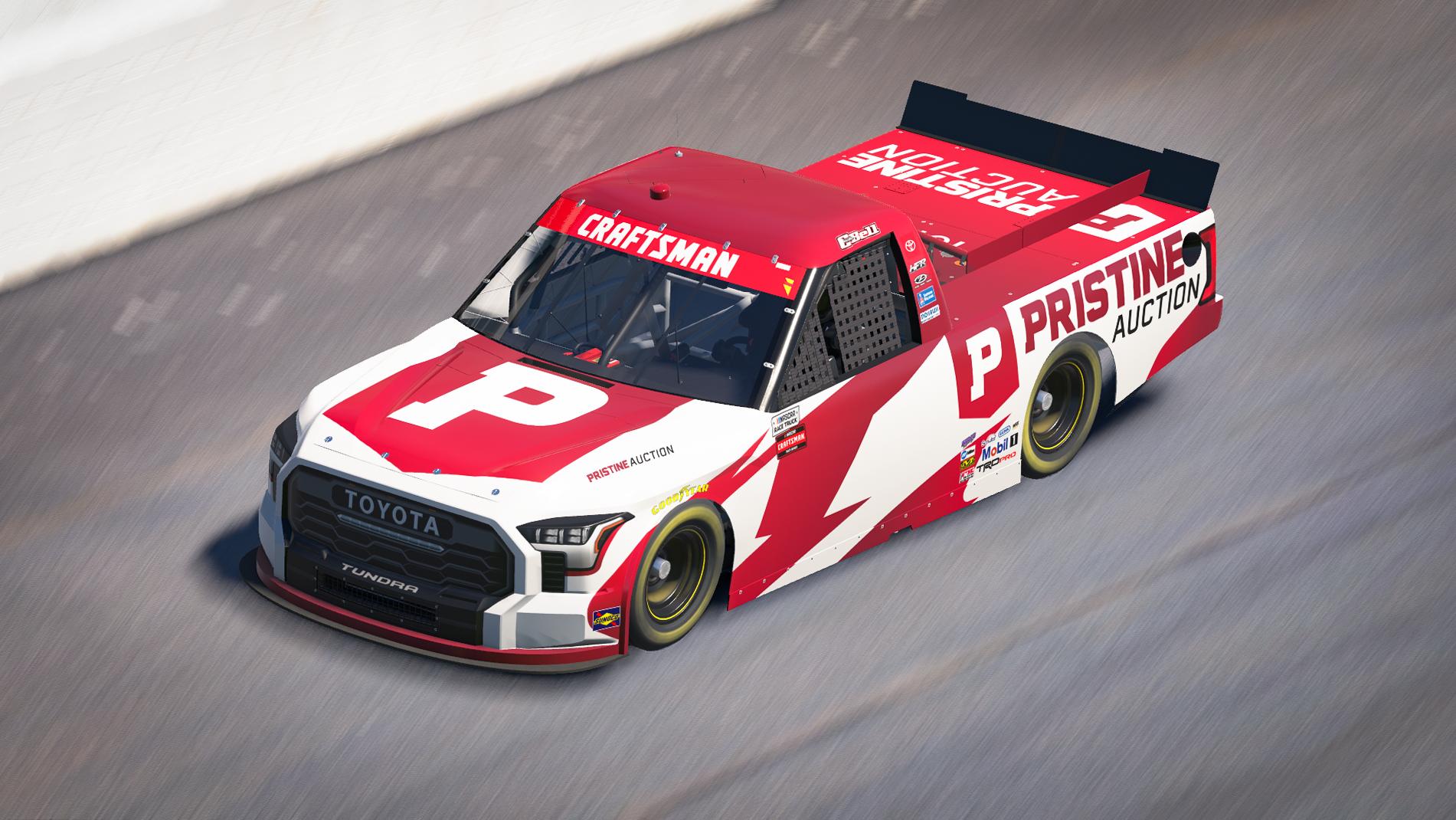 Preview of 2026 Christopher Bell #62 Pristine Auction Toyota Tundra (Sim Stamped) by Christopher Darling