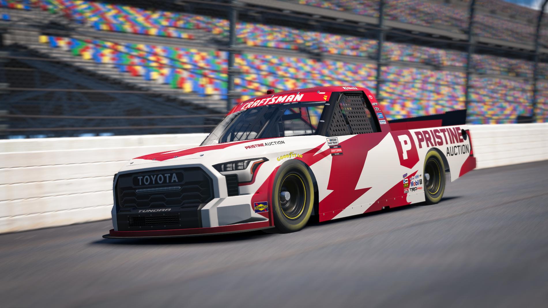 Preview of 2026 Christopher Bell #62 Pristine Auction Toyota Tundra (Sim Stamped) by Christopher Darling