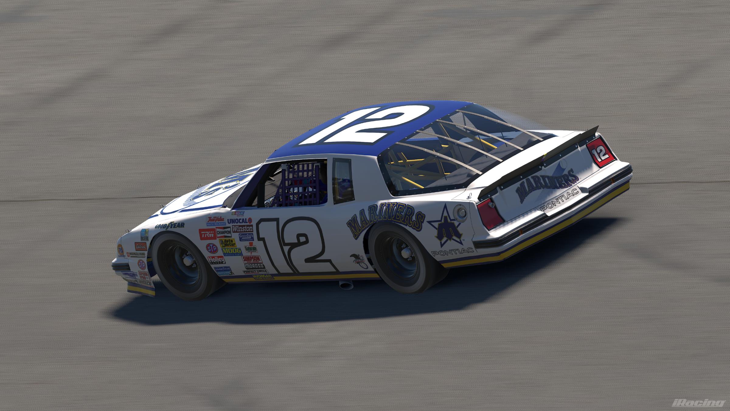 Preview of Retro Seattle Mariners 1987 Pontiac Grand Prix by Lou Maynard