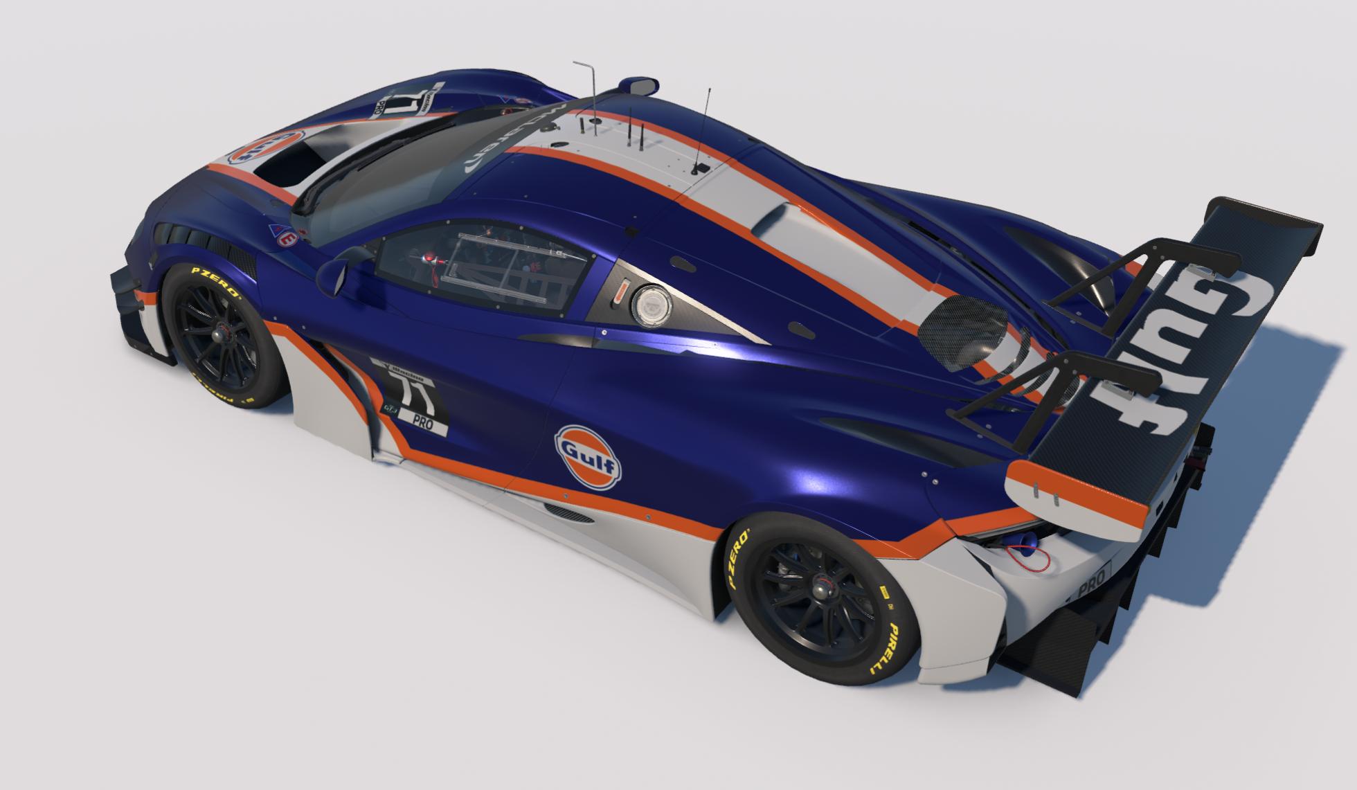 Preview of McLaren F1 GTR Gulf Concept by Keith Archer