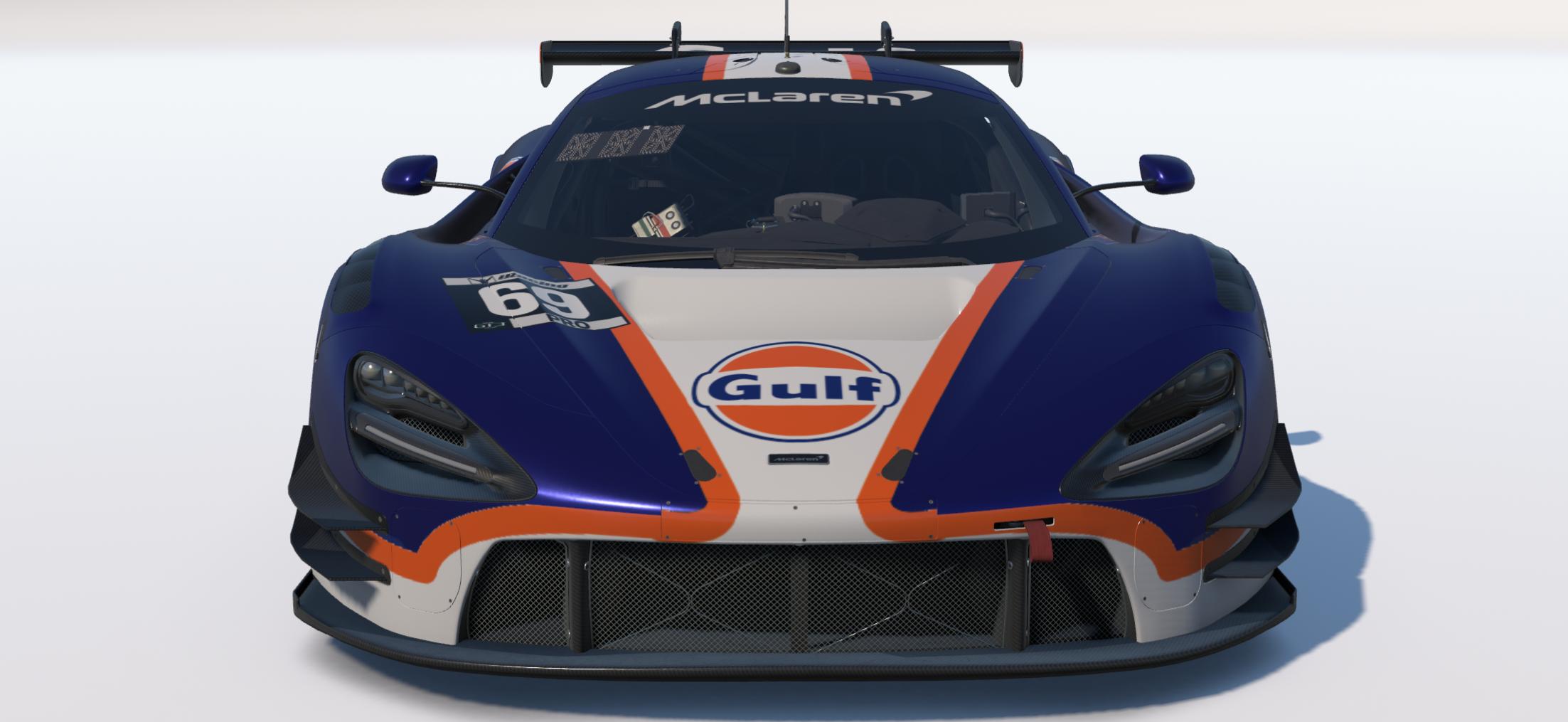 Preview of McLaren F1 GTR Gulf Concept by Keith Archer