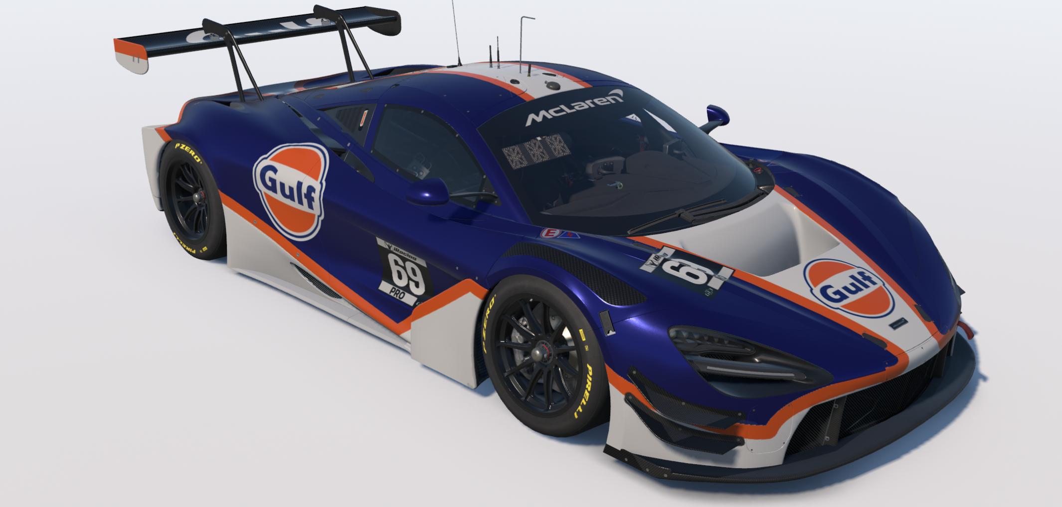 Preview of McLaren F1 GTR Gulf Concept by Keith Archer