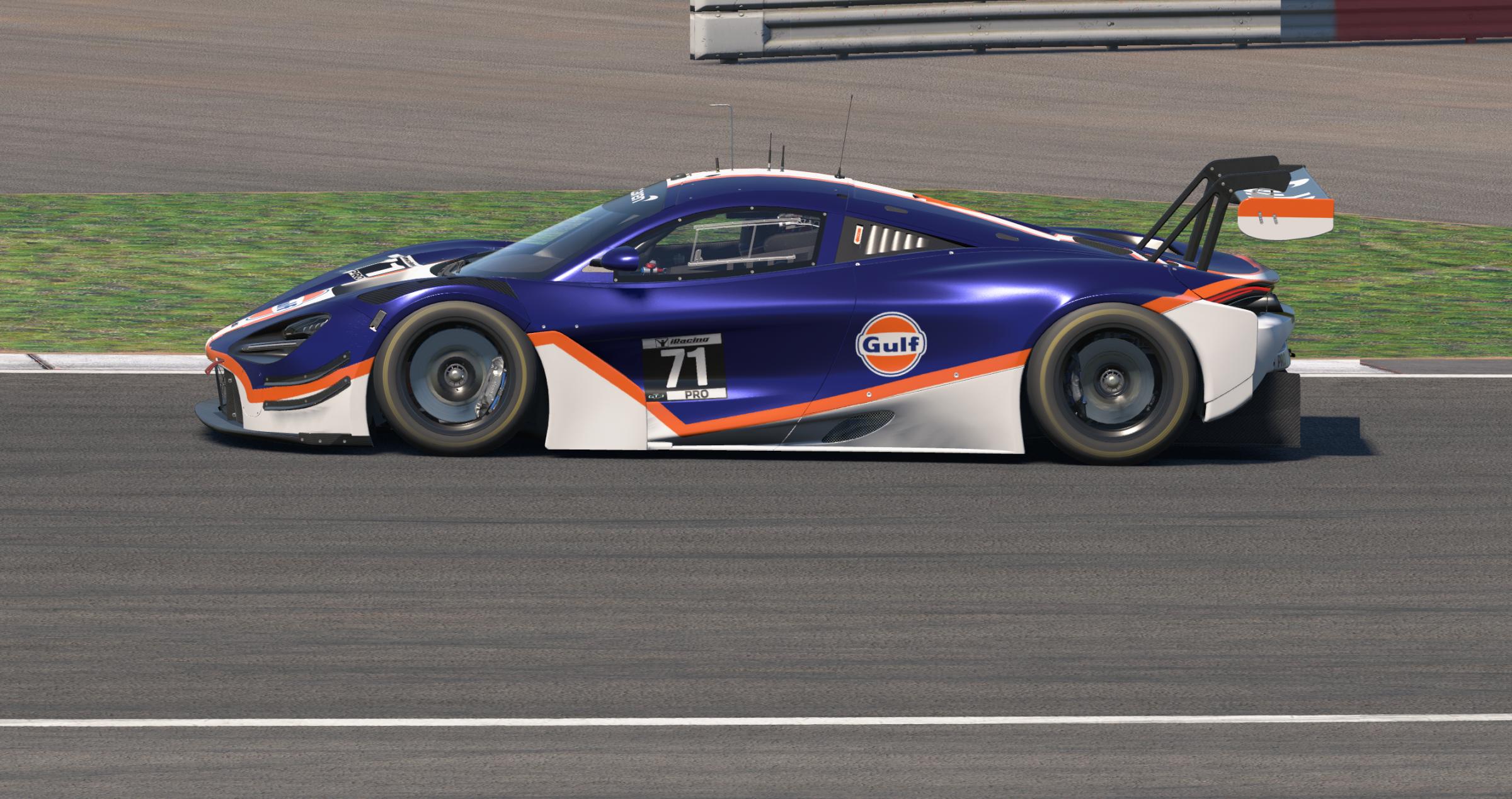 Preview of McLaren F1 GTR Gulf Concept by Keith Archer