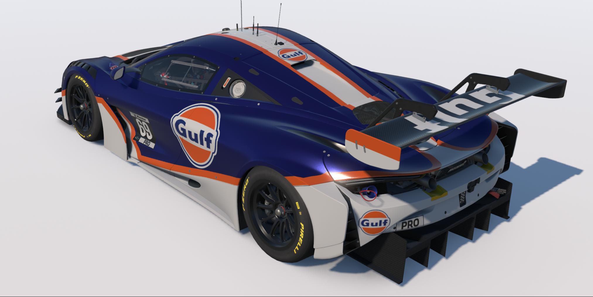 Preview of McLaren F1 GTR Gulf Concept by Keith Archer