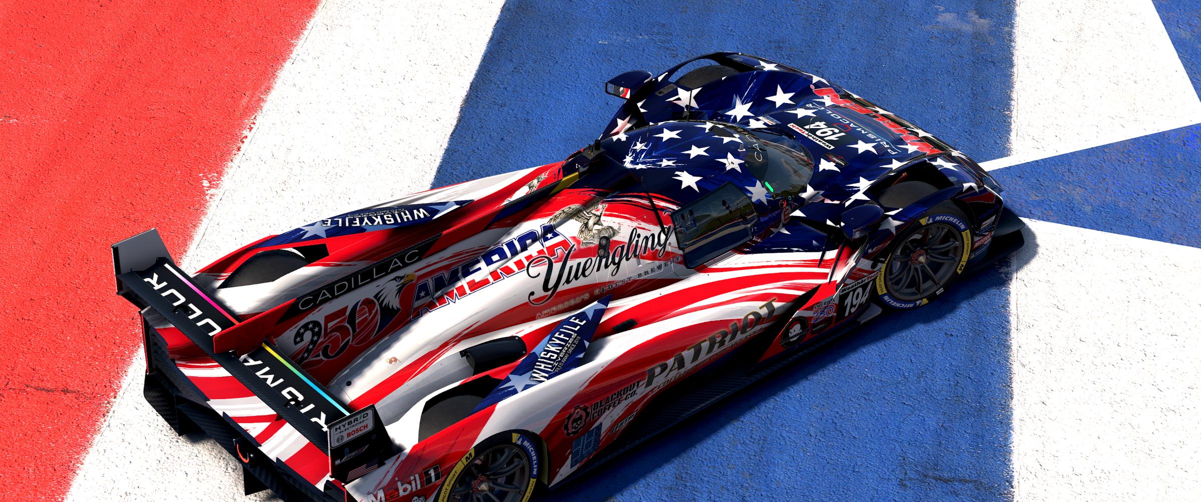 Preview of America 250 Whelen Prismacolor Cadillac V-Series.R GTP by Joshua JD Miller