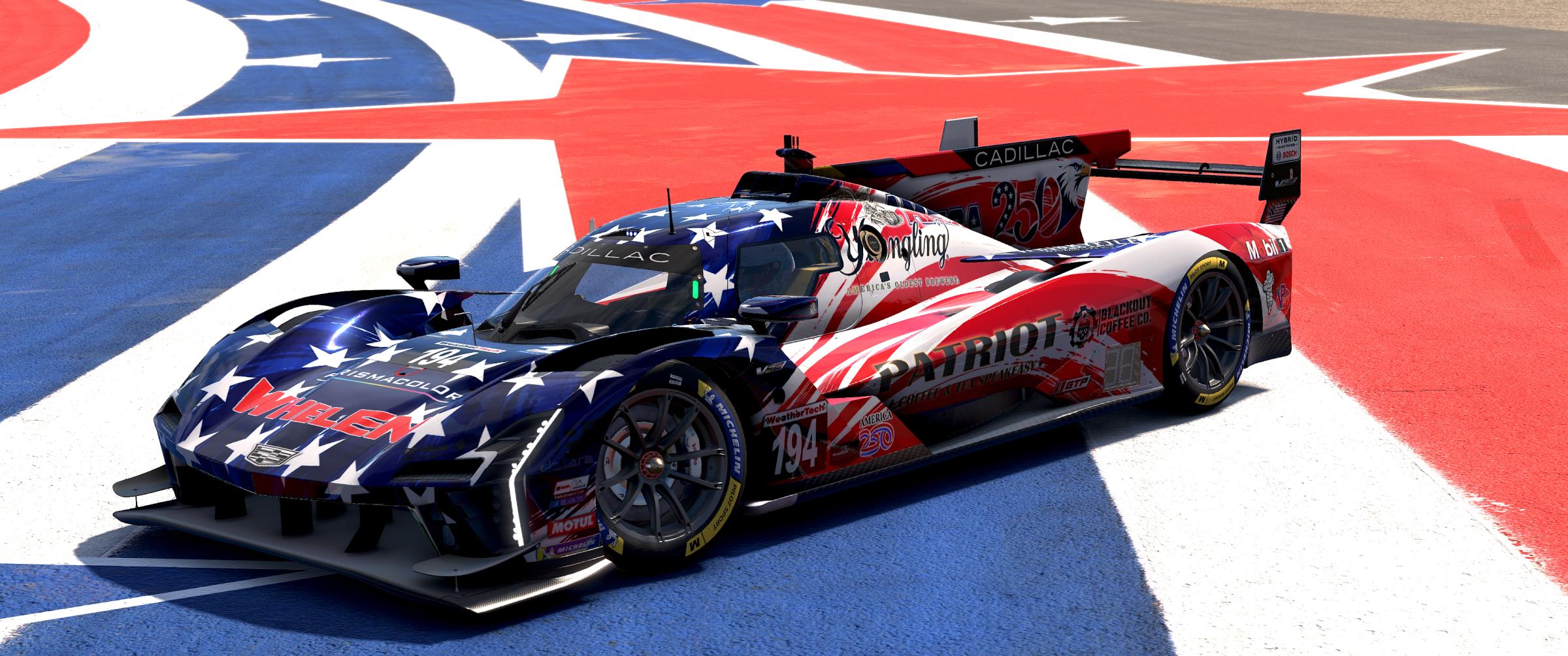 Preview of America 250 Whelen Prismacolor Cadillac V-Series.R GTP by Joshua JD Miller