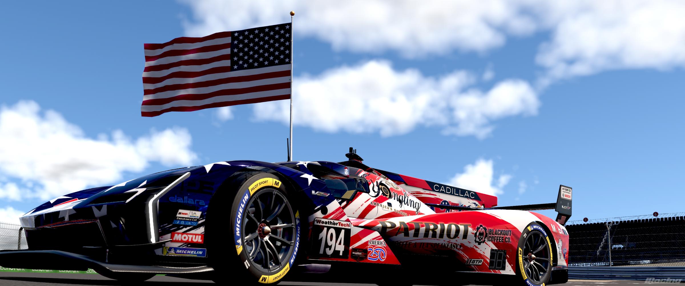 Preview of America 250 Whelen Prismacolor Cadillac V-Series.R GTP by Joshua JD Miller