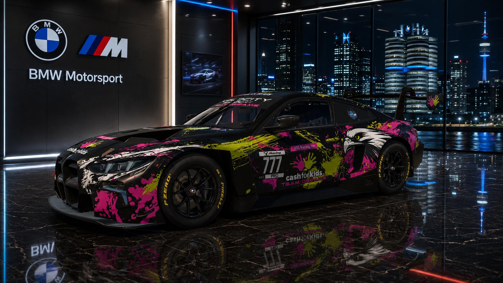 Preview of BMW M4 GT3 EVO VSS RACING FOR CASH FOR KIDS 24HR SPA SPECIAL TEAM DREAMS by Colin C.