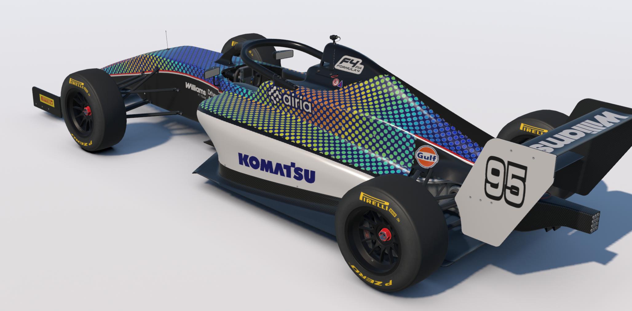 Preview of Williams F1 Team Driver Academy car by Keith Archer