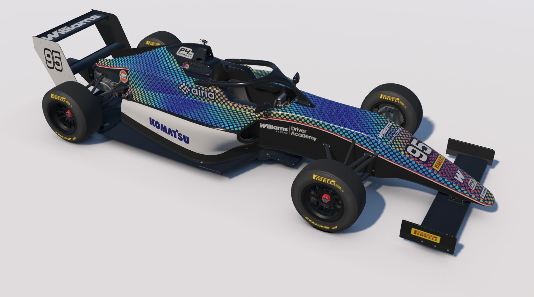 Preview of Williams F1 Team Driver Academy car by Keith Archer