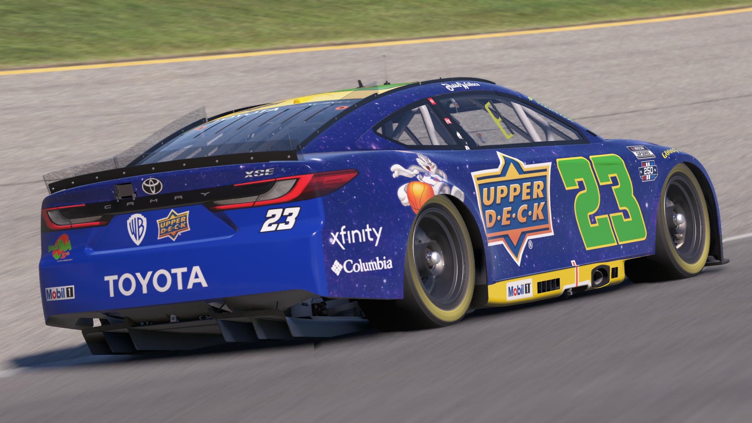 Preview of Bubba Wallace 23XI Racing Space Jam 30th Anniversay by Mick J.