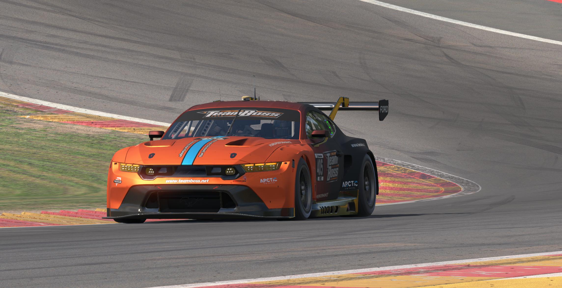 Preview of TeamBoss Ford Mustang GT3 by Ben Laughter