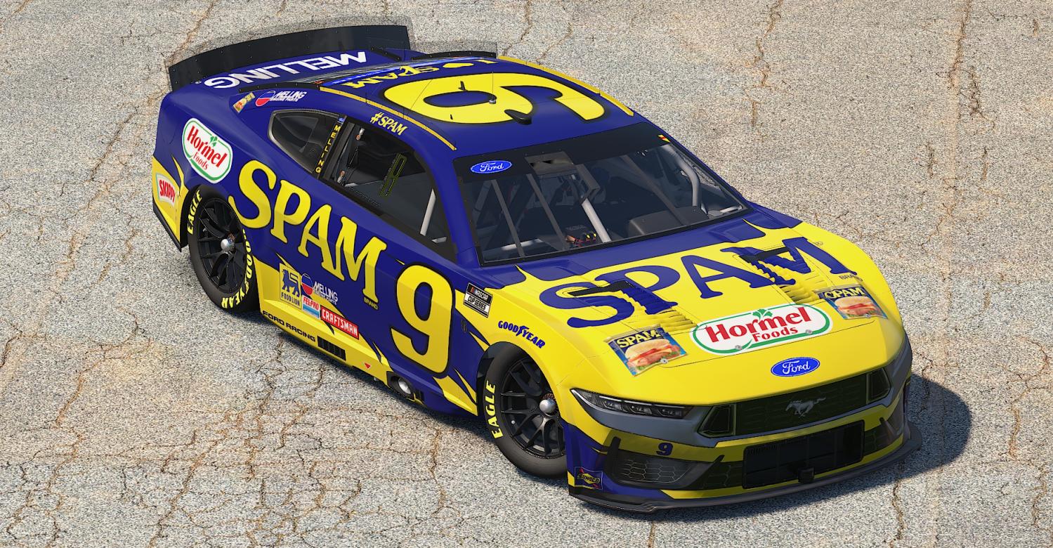 Preview of Melling Racing #9 SPAM NGF 2026 Concept by Lane Sanders