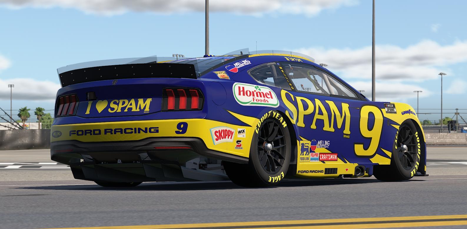 Preview of Melling Racing #9 SPAM NGF 2026 Concept by Lane Sanders