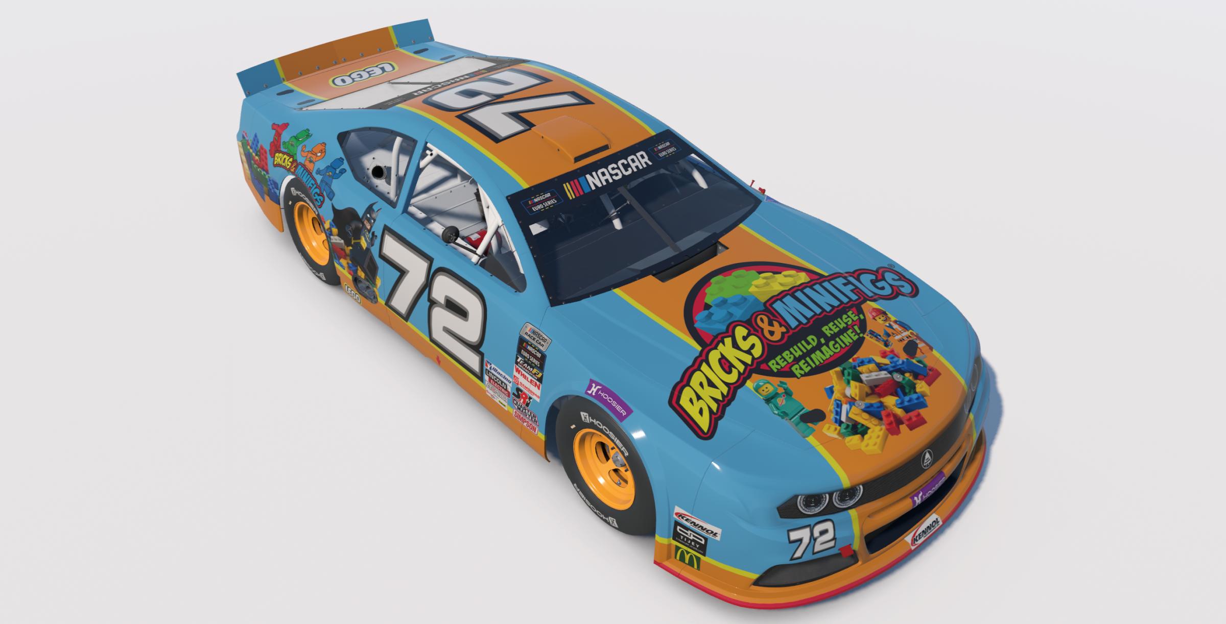 Preview of Euro Nascar RC01 Bricks and Minifigs by Greg Barton