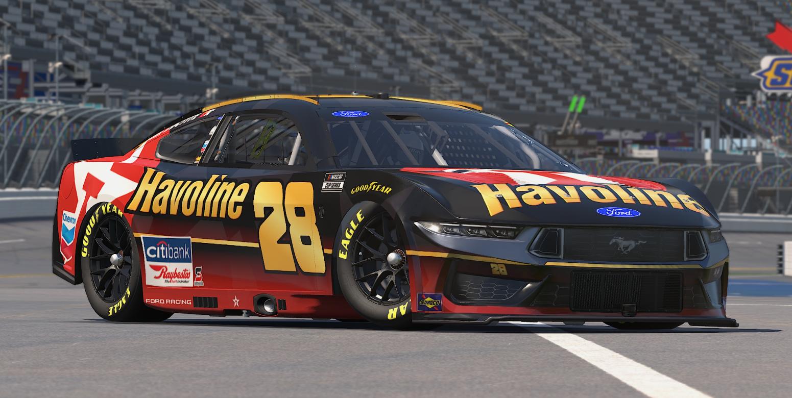 Preview of Robert Yates Racing Numberless Texaco NGF 2026 Concept by Lane Sanders