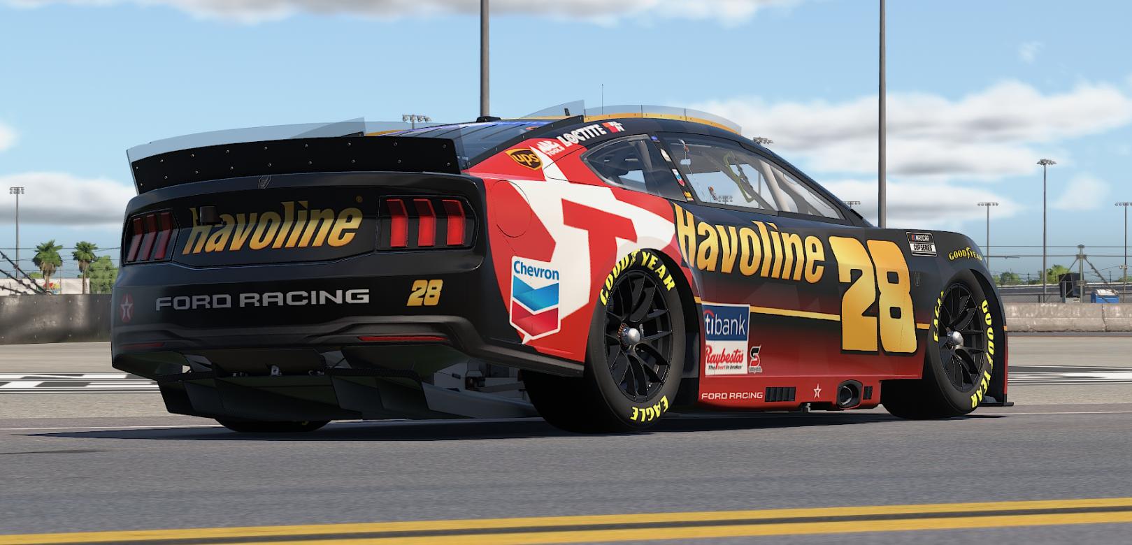 Preview of Robert Yates Racing Numberless Texaco NGF 2026 Concept by Lane Sanders