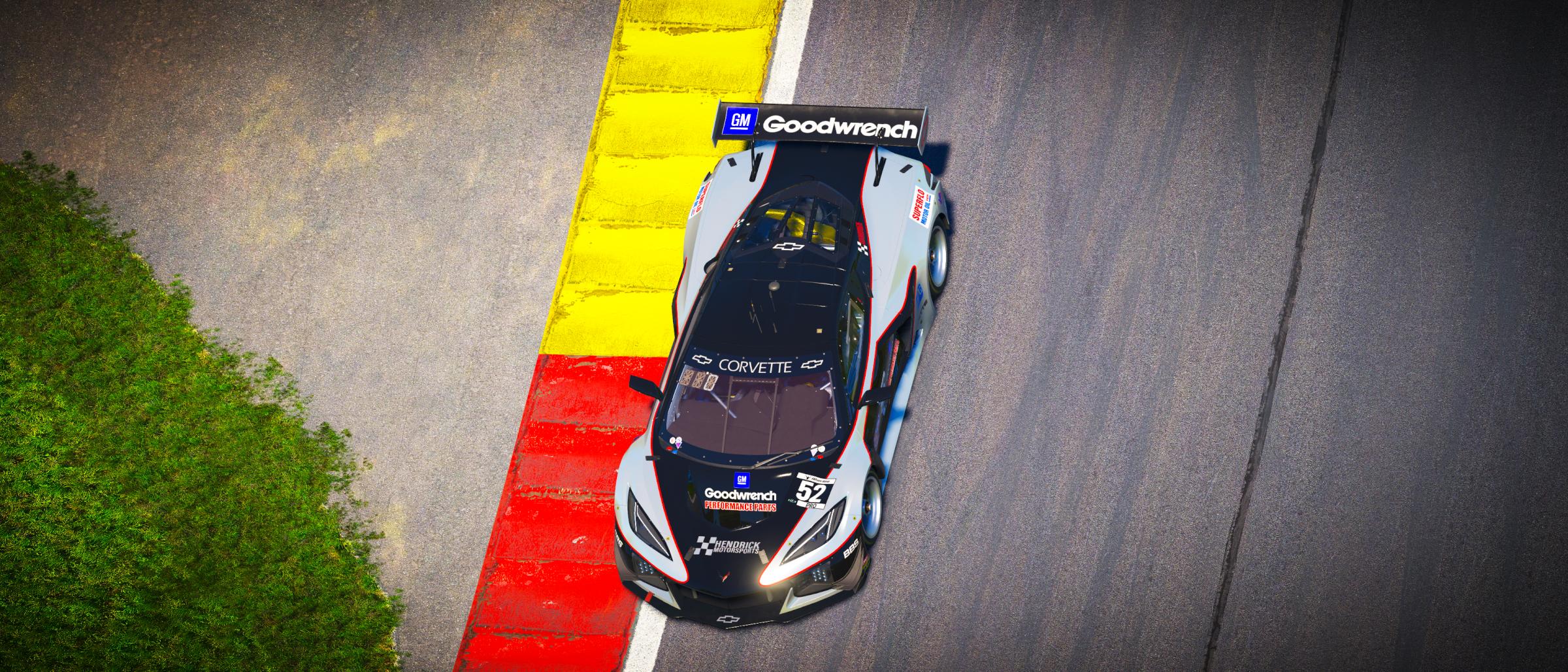 Preview of Hendrick Motorsports GM Goodwrench Corvette GTP Throwback by Evan Pienta