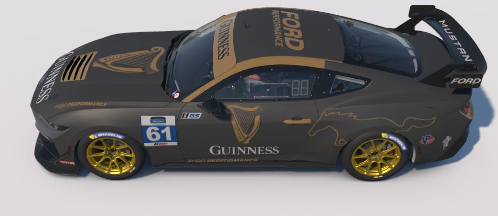 Preview of Ford Mustang GT4 Guinness by Marcellus Breuning