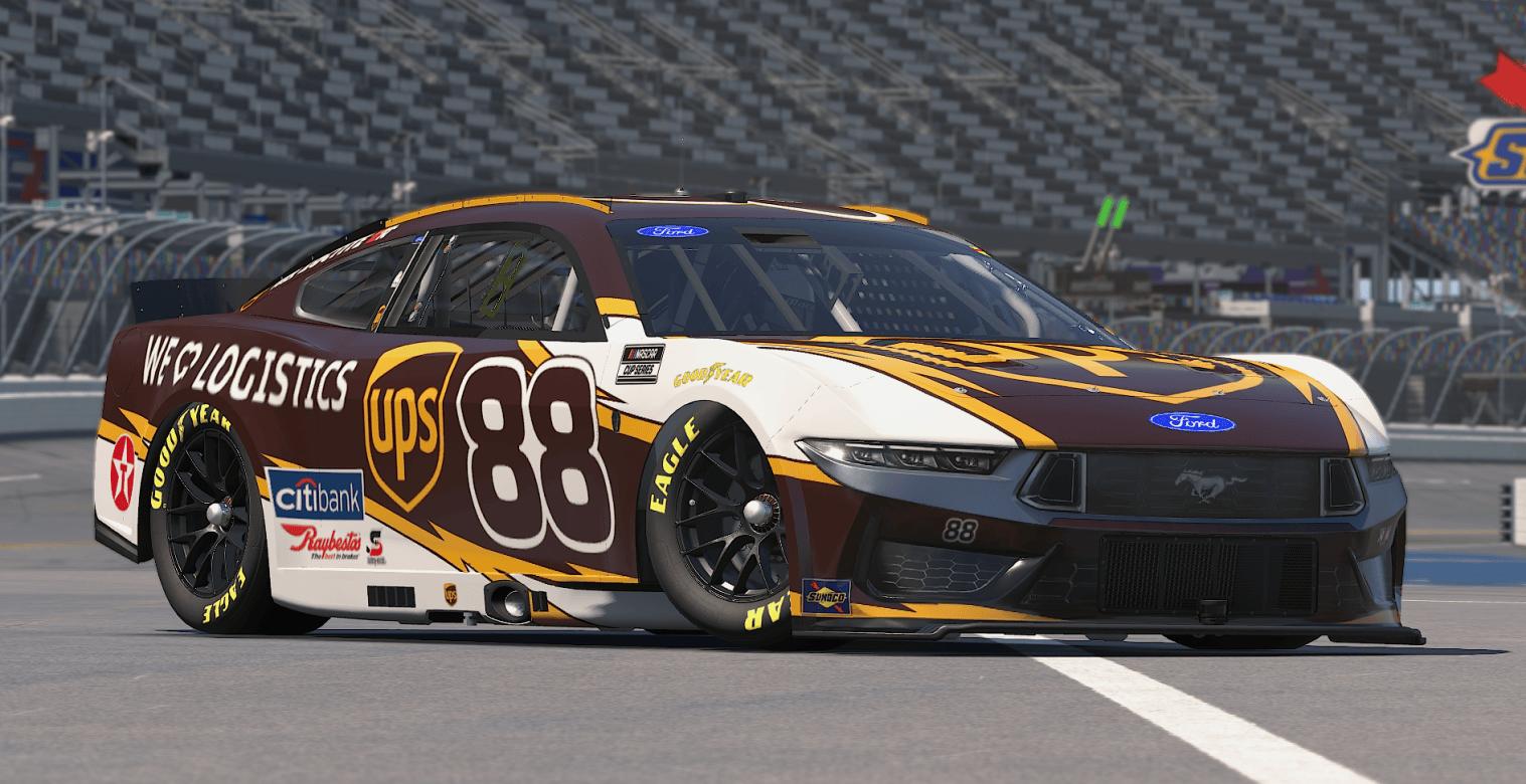 Preview of Robert Yates Racing #88 UPS NGF 2026 Concept by Lane Sanders