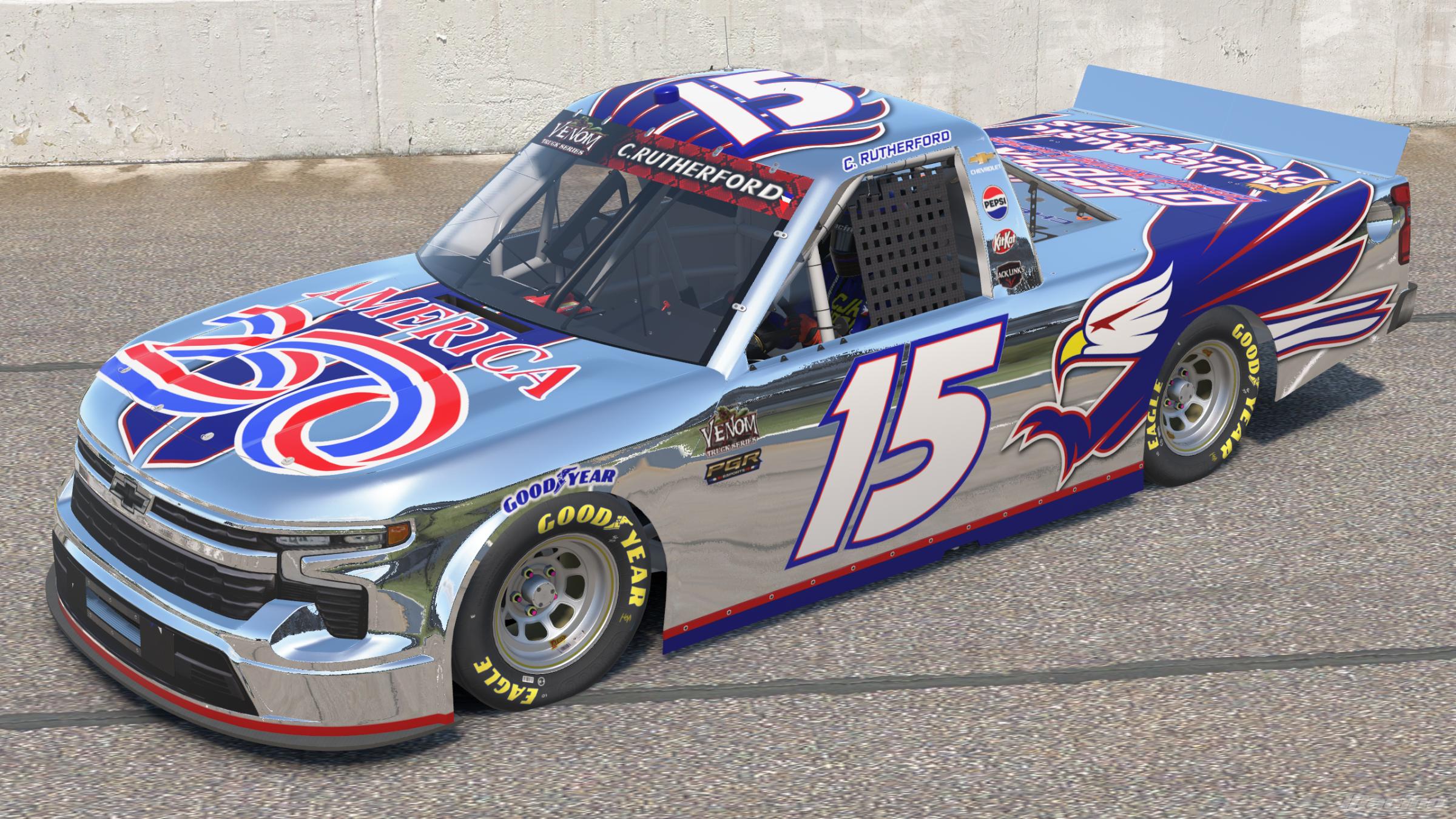 Preview of America 250 Silverado, Venom Season 11, Custom #15 by Corey Rutherford
