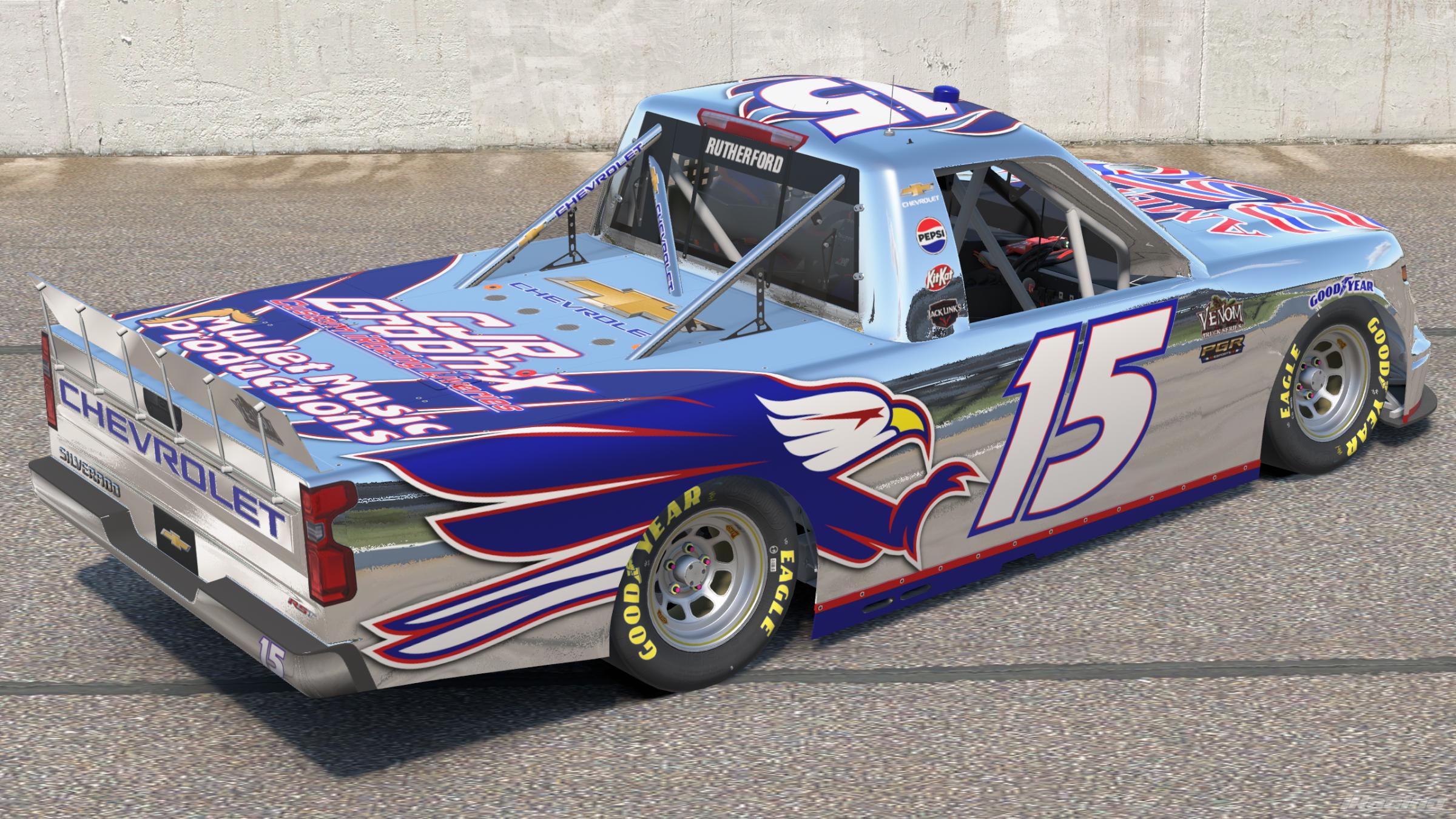 Preview of America 250 Silverado, Venom Season 11, Custom #15 by Corey Rutherford