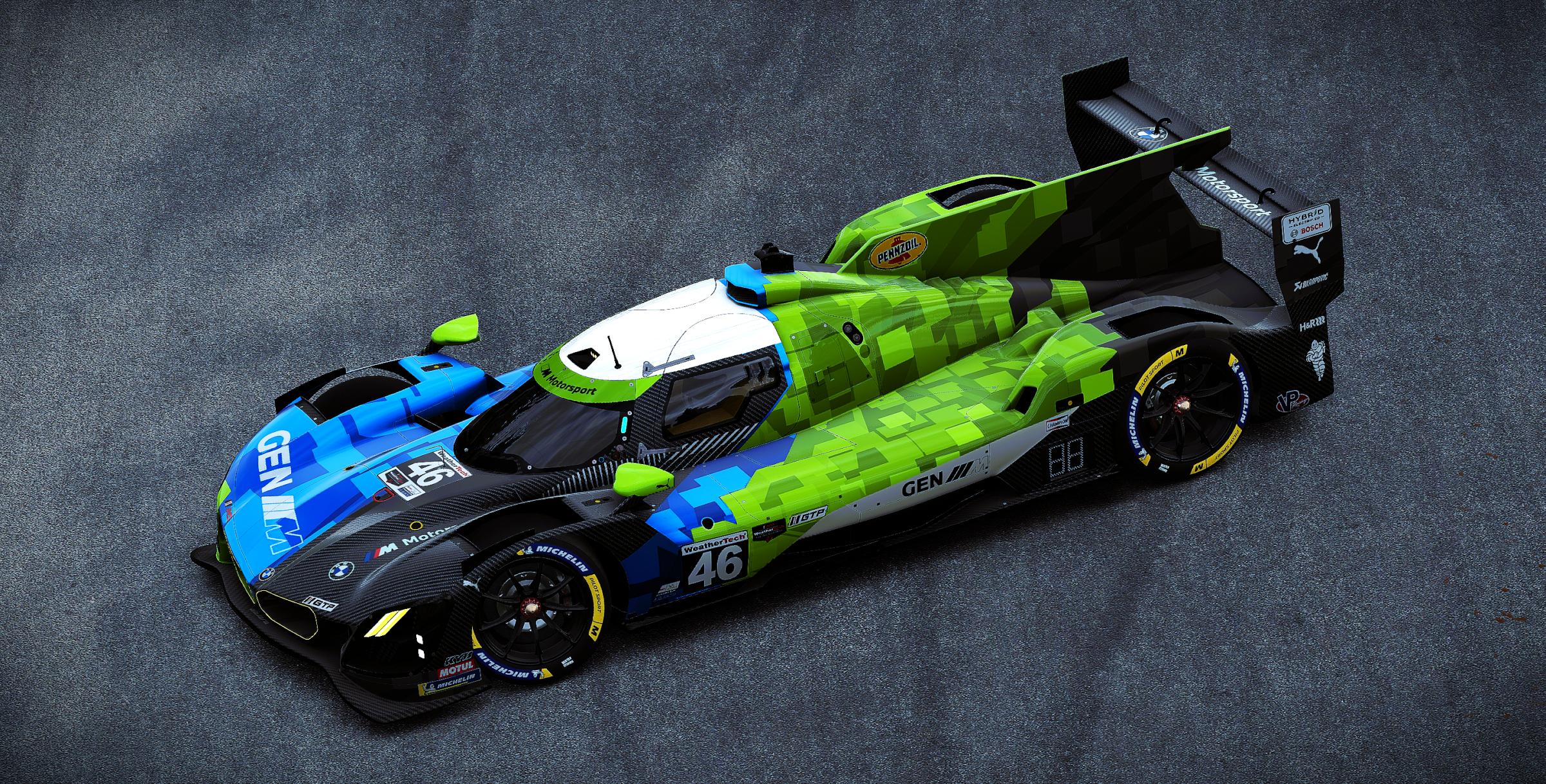 Preview of Team WRT VR46 - 2026 IMSA Concept Livery by Samuel J Ball