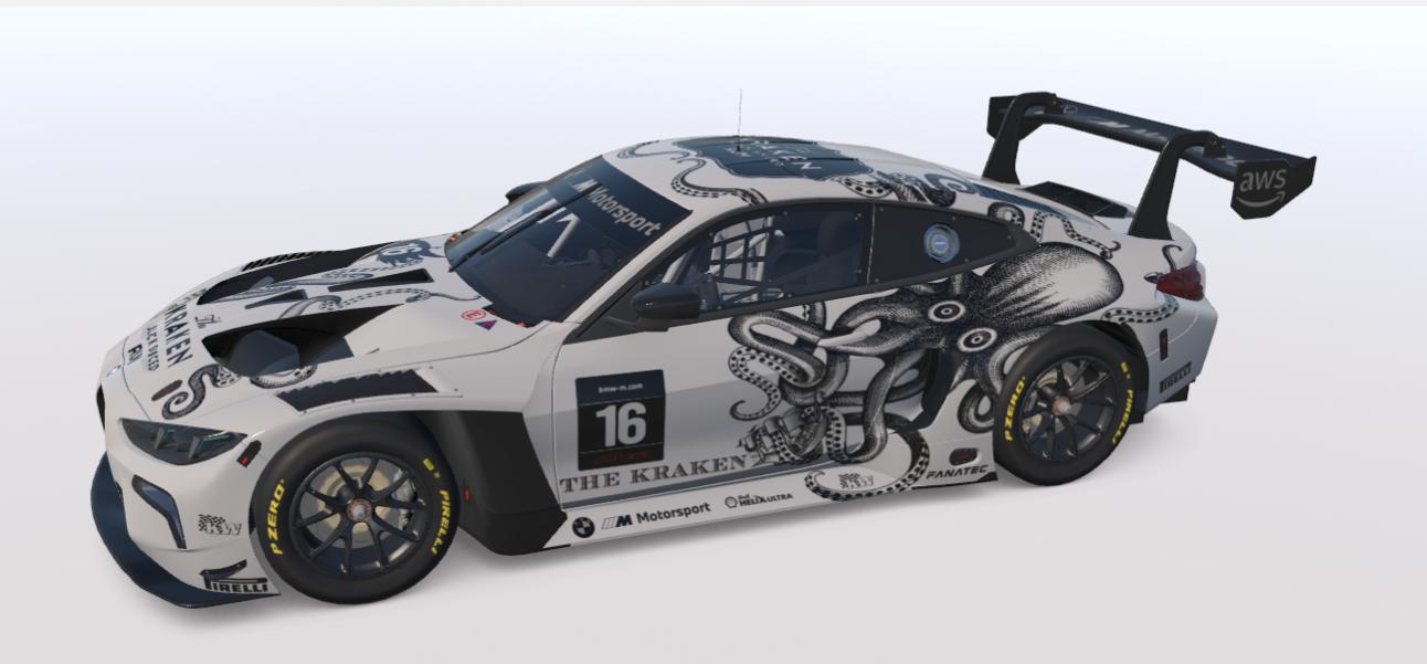 Preview of BMW M4 GT3 EVO The Kraken Black Spiced Rum by Scott N.