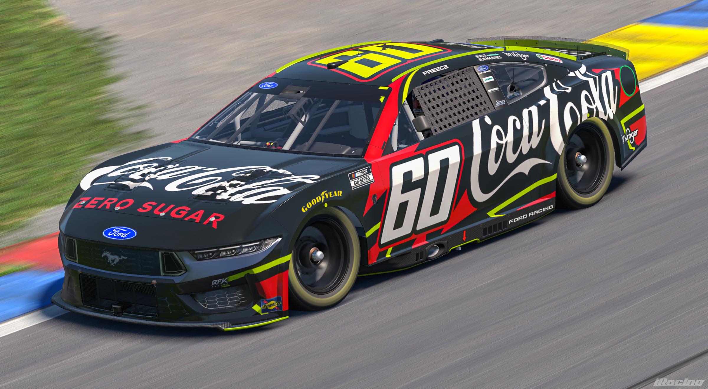Preview of Ryan Preece RFK Racing Coca-Cola Concept by Aidan Schrein