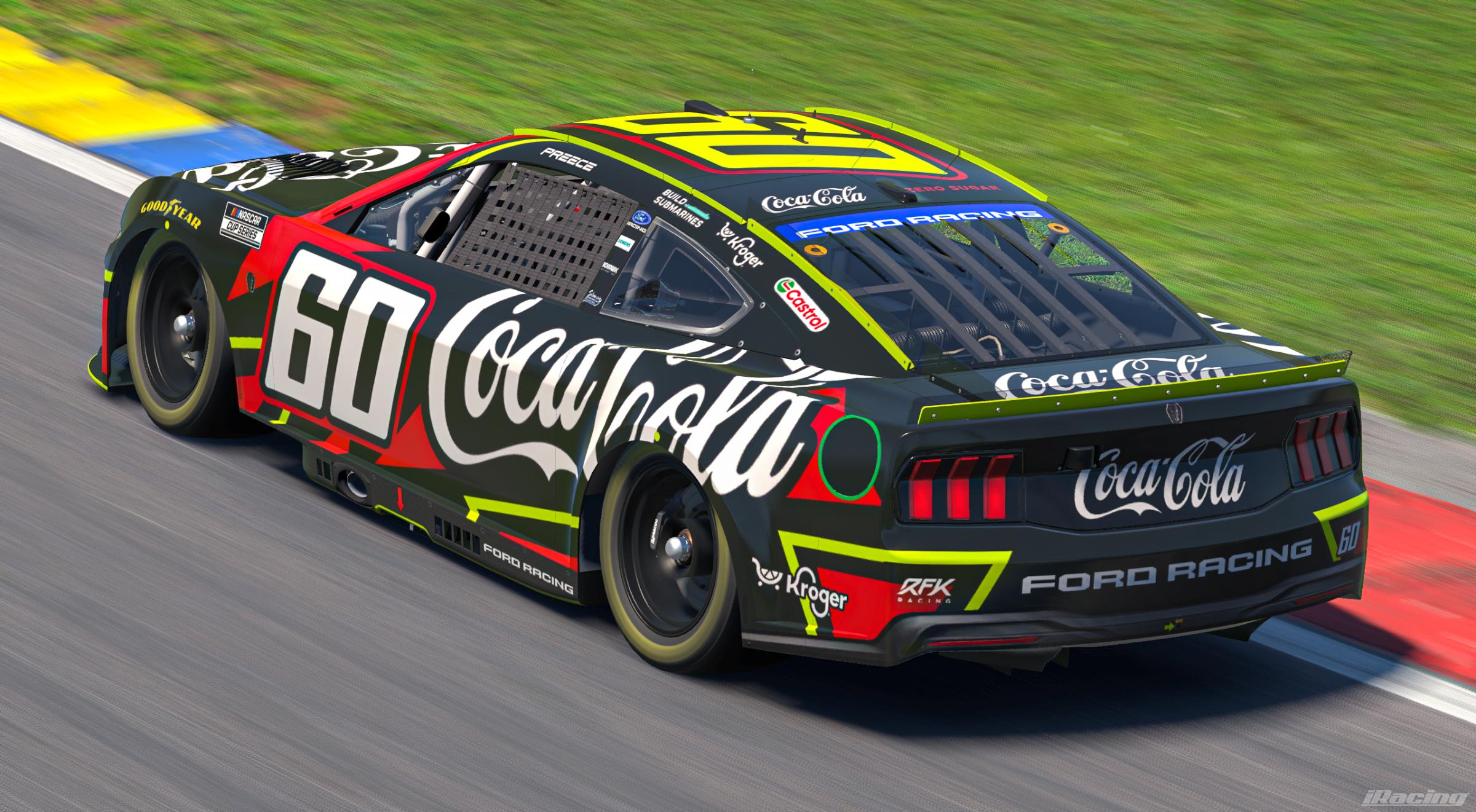 Preview of Ryan Preece RFK Racing Coca-Cola Concept by Aidan Schrein