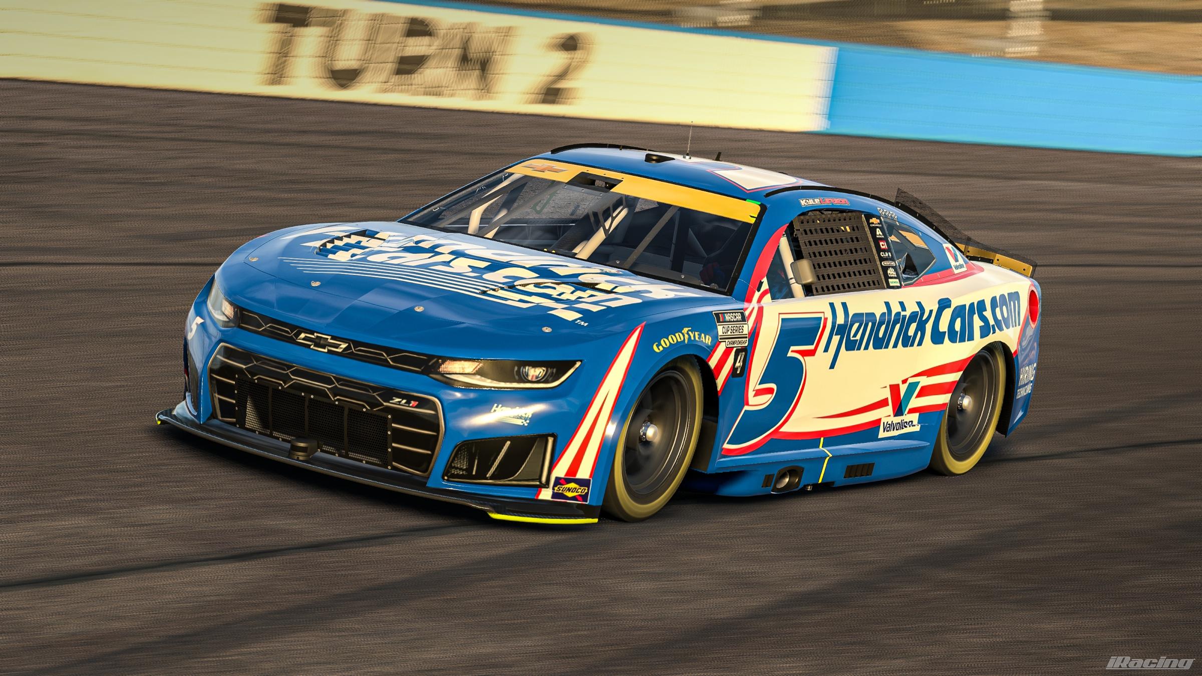 Preview of 2025 Kyle Larson HendrickCars.com #5 Championship Chevrolet | No Numbers by Owen Chybinski