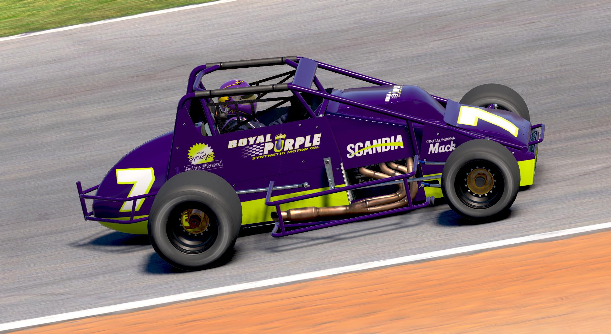 Preview of Jimmy Kite Royal Purple Team Scandia by Tyler Tucker