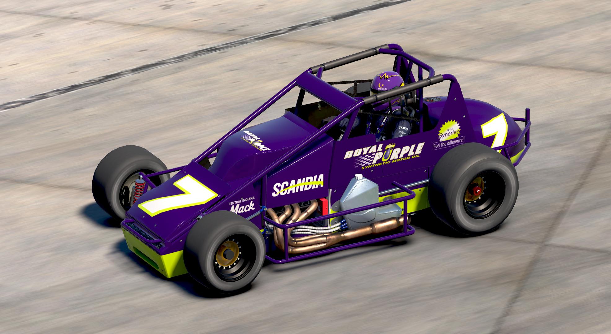 Preview of Jimmy Kite Royal Purple Team Scandia by Tyler Tucker