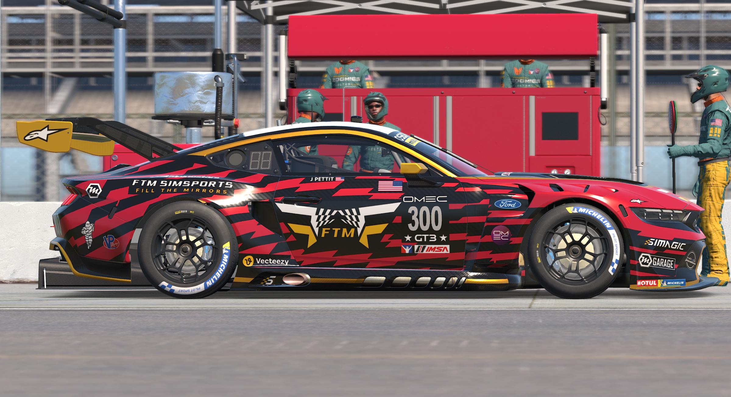 Preview of FtM SimSports Ford Mustang GT3 "Reveille" v1.1 by Patrick Cantrell
