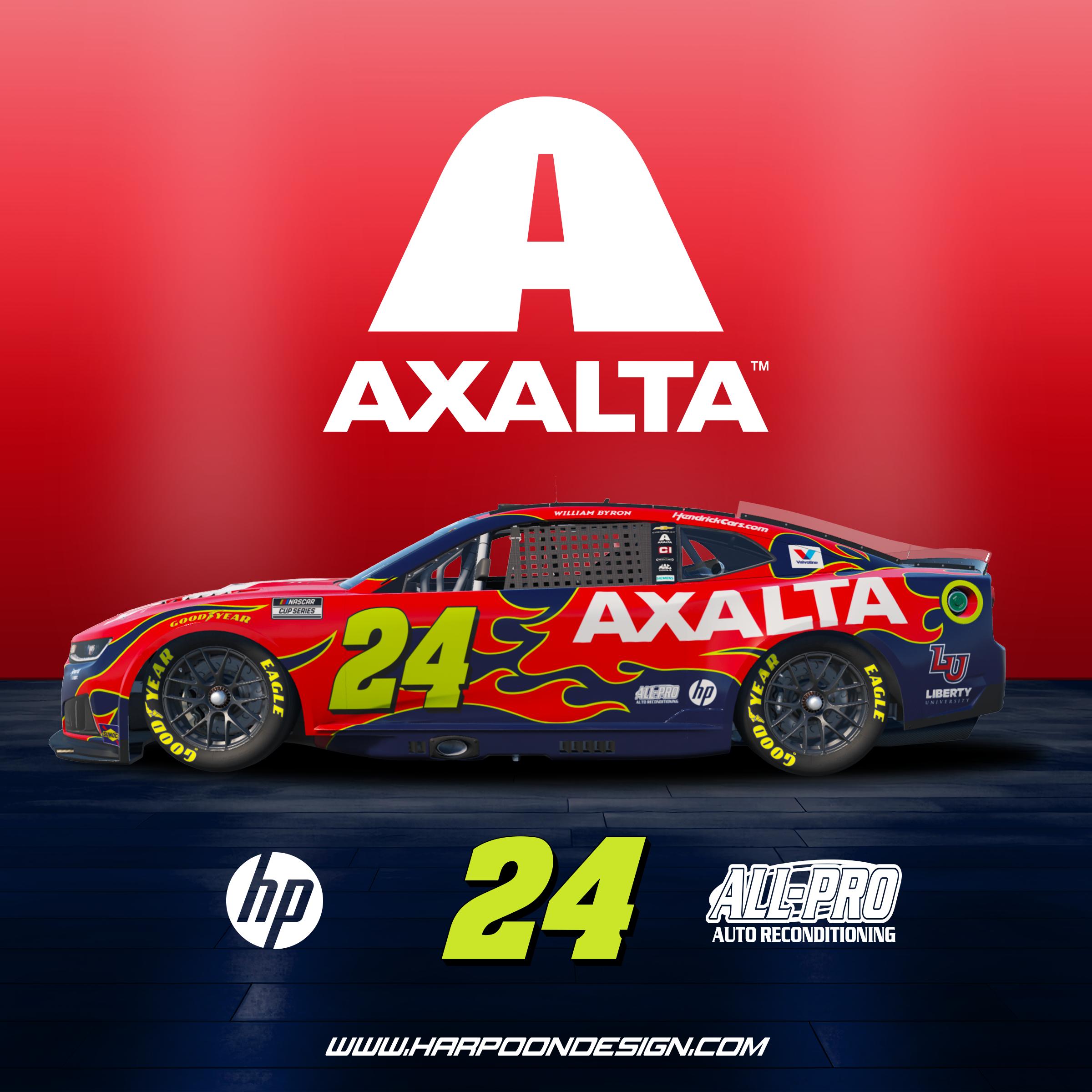 Preview of 2026 William Byron AXALTA Fantasy Chevrolet ZL1 by Brantley Roden