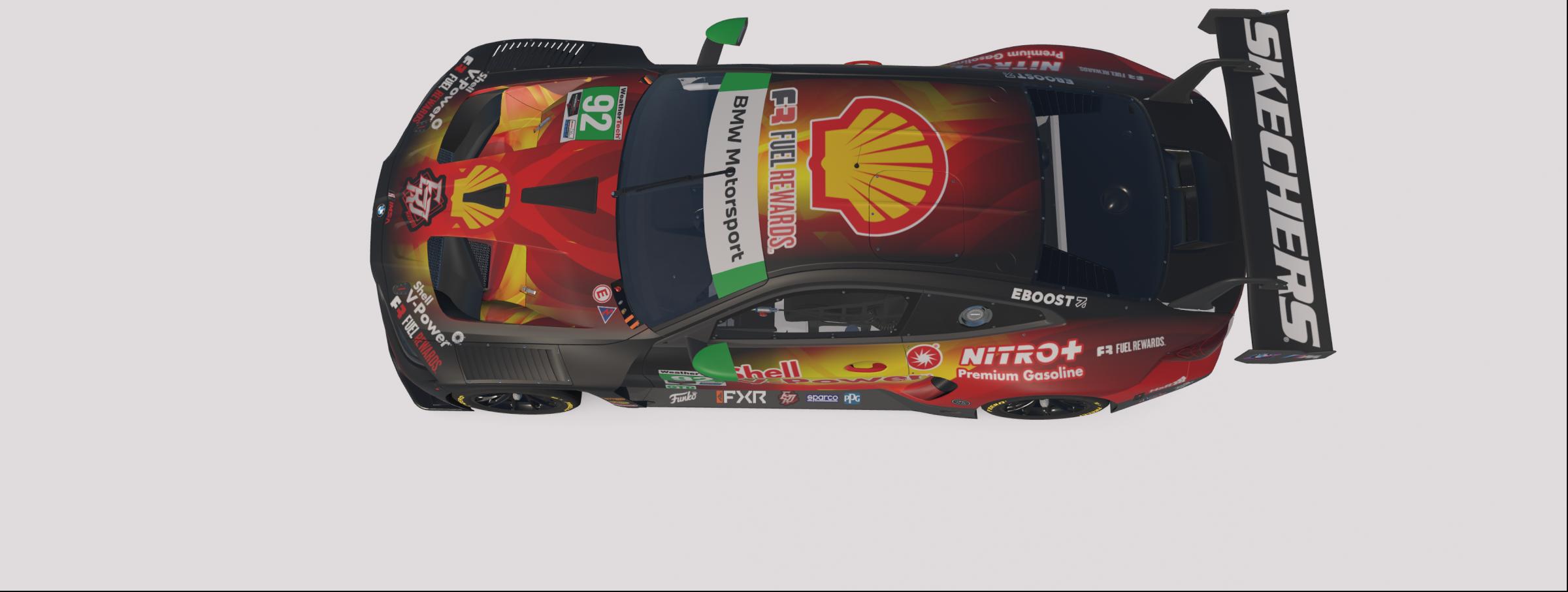 Preview of 2026 Factory Sim Racing Shell V-Power/Fuel Rewards BMW GT3 W/ Spec Map by Rob Evans