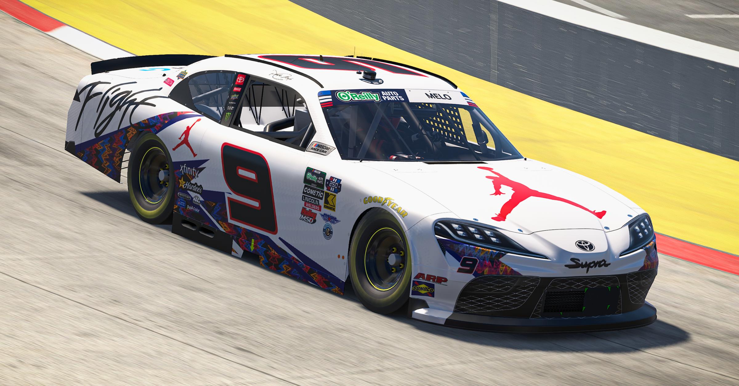 Preview of 2026 Jordan Flight Toyota Supra OReilly Fictional by Pedro S Melo