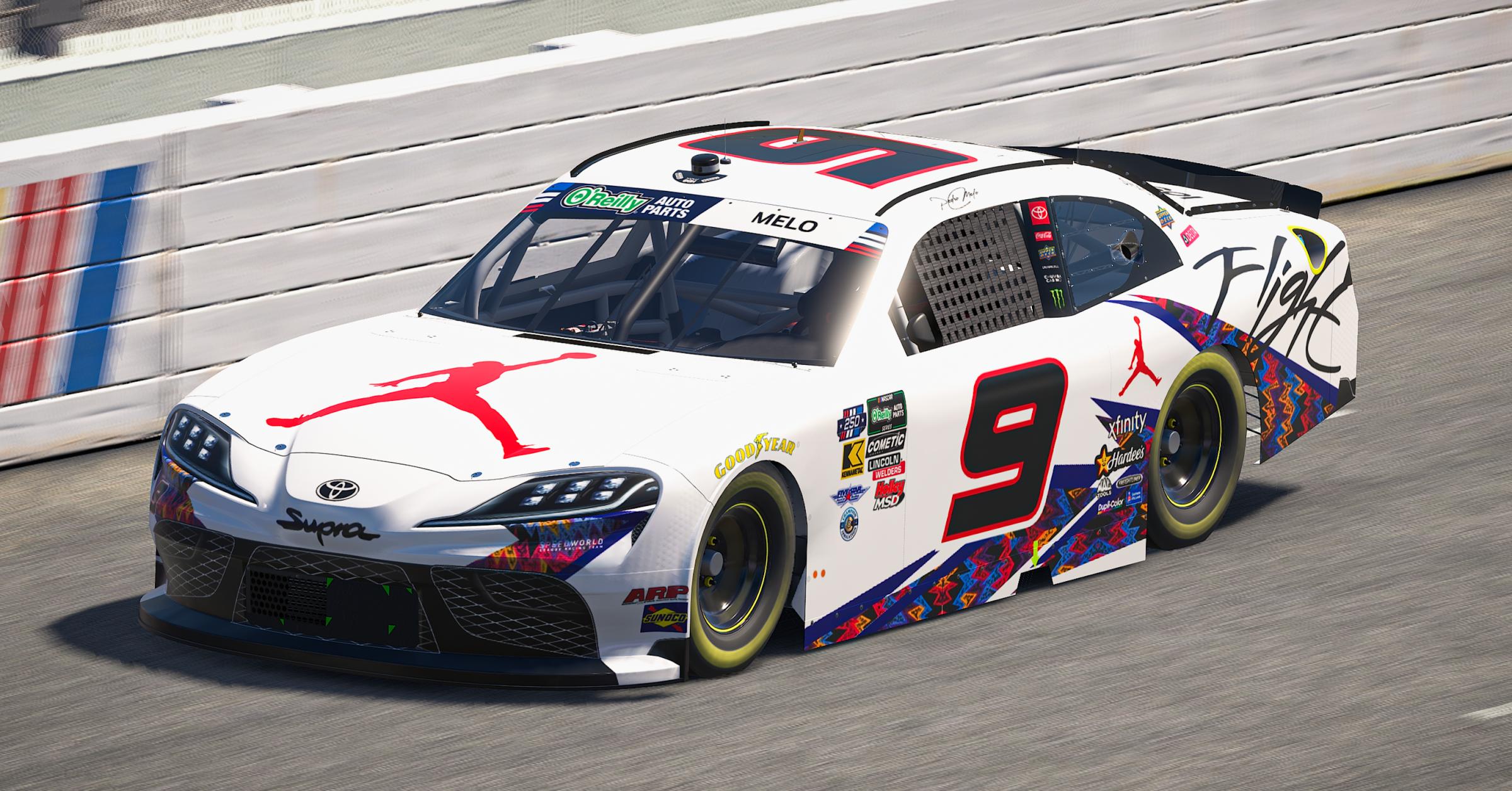 Preview of 2026 Jordan Flight Toyota Supra OReilly Fictional by Pedro S Melo