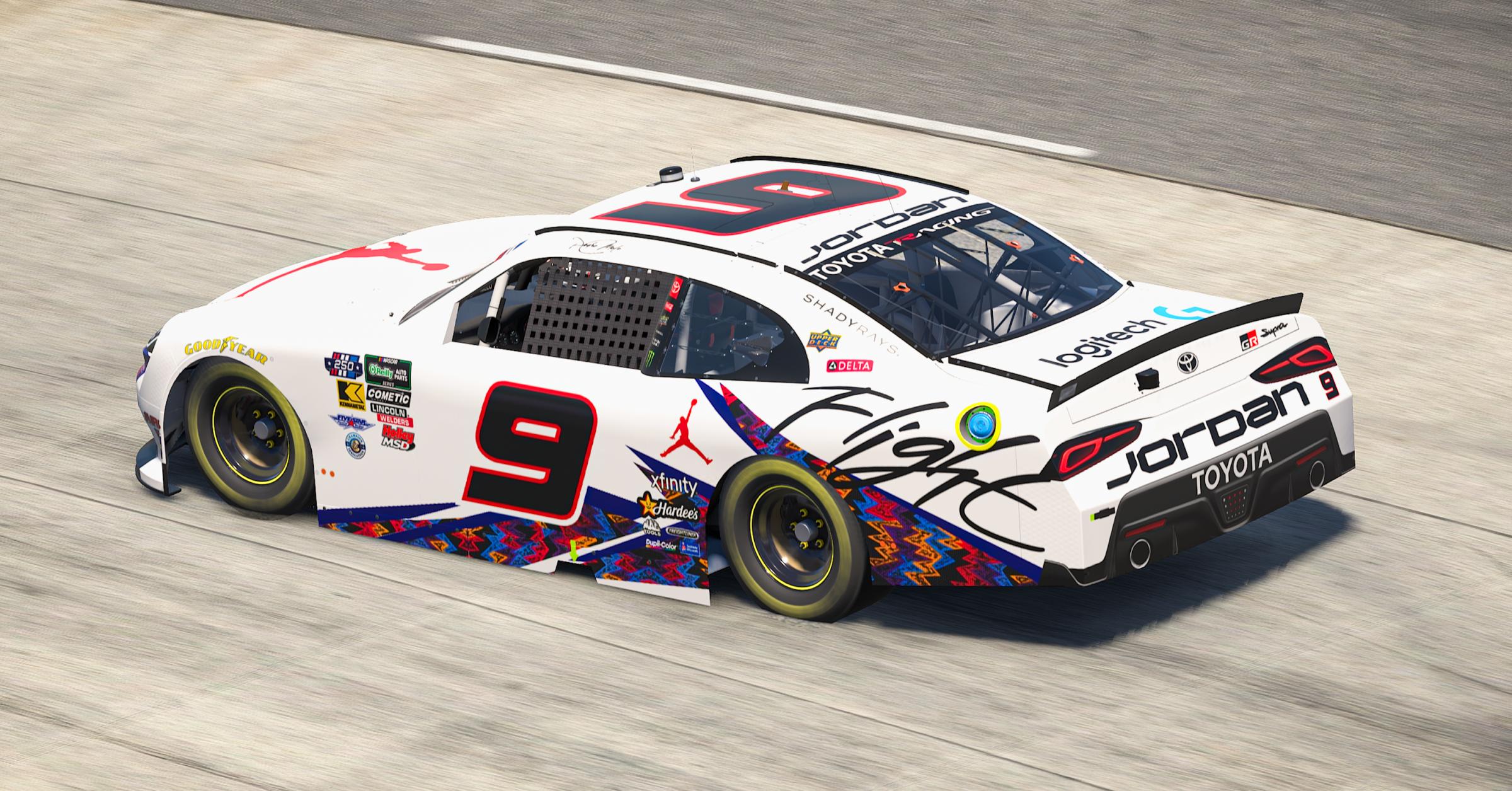 Preview of 2026 Jordan Flight Toyota Supra OReilly Fictional by Pedro S Melo